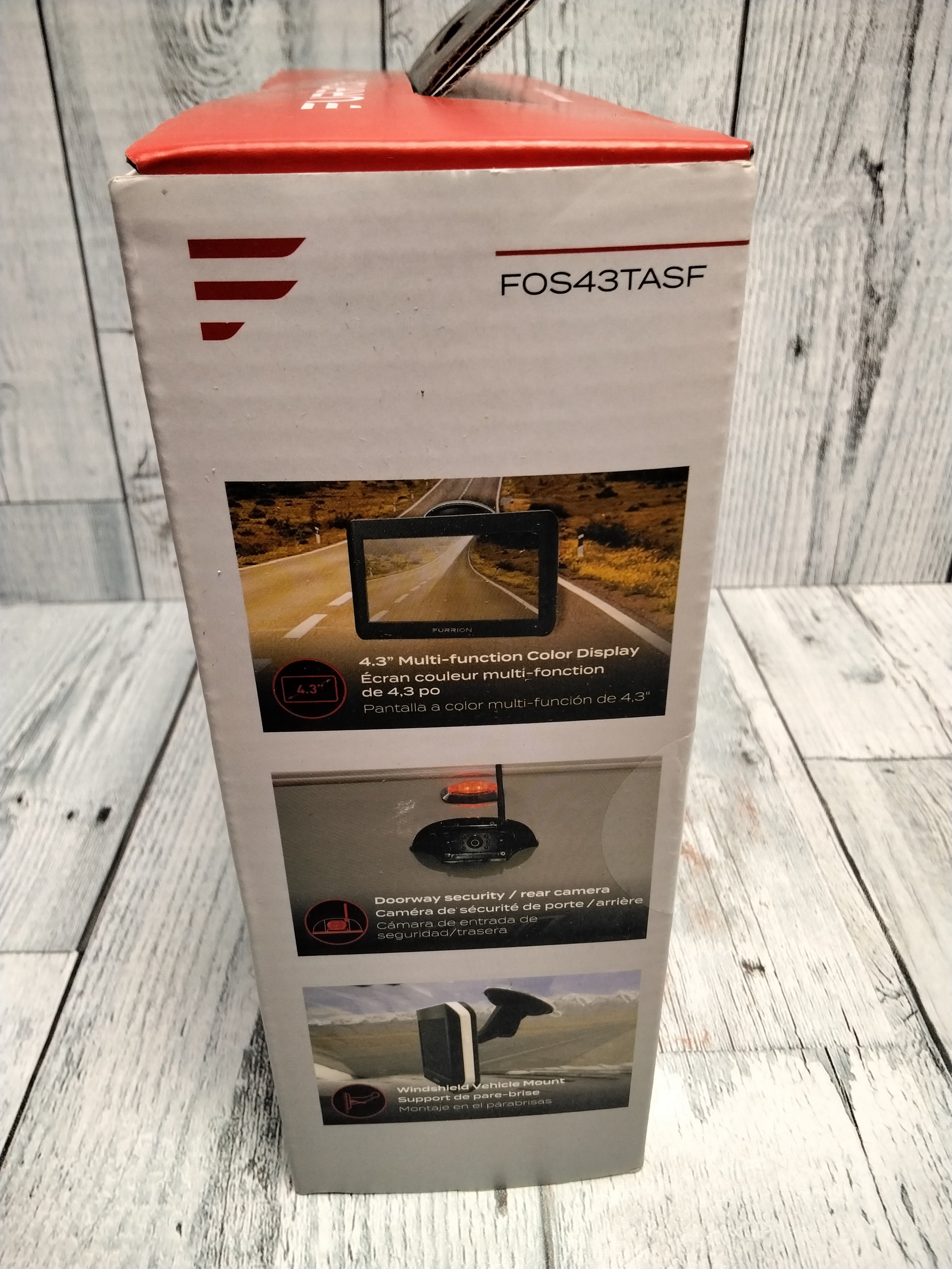 Furrion Vision S 4.3 Inch Wireless RV Backup System with 1 Rear Sharkfin Camera (7896729518318)